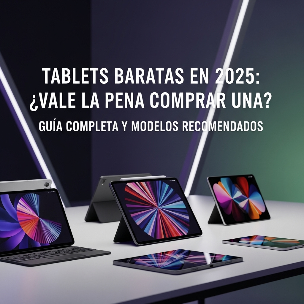 Tablets Baratas en 2025: ¿Vale la Pena Comprar una? Guía Completa y Modelos Recomendados
