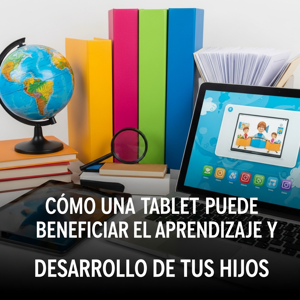 Cómo una Tablet Puede Beneficiar el Aprendizaje y Desarrollo de Tus Hijos