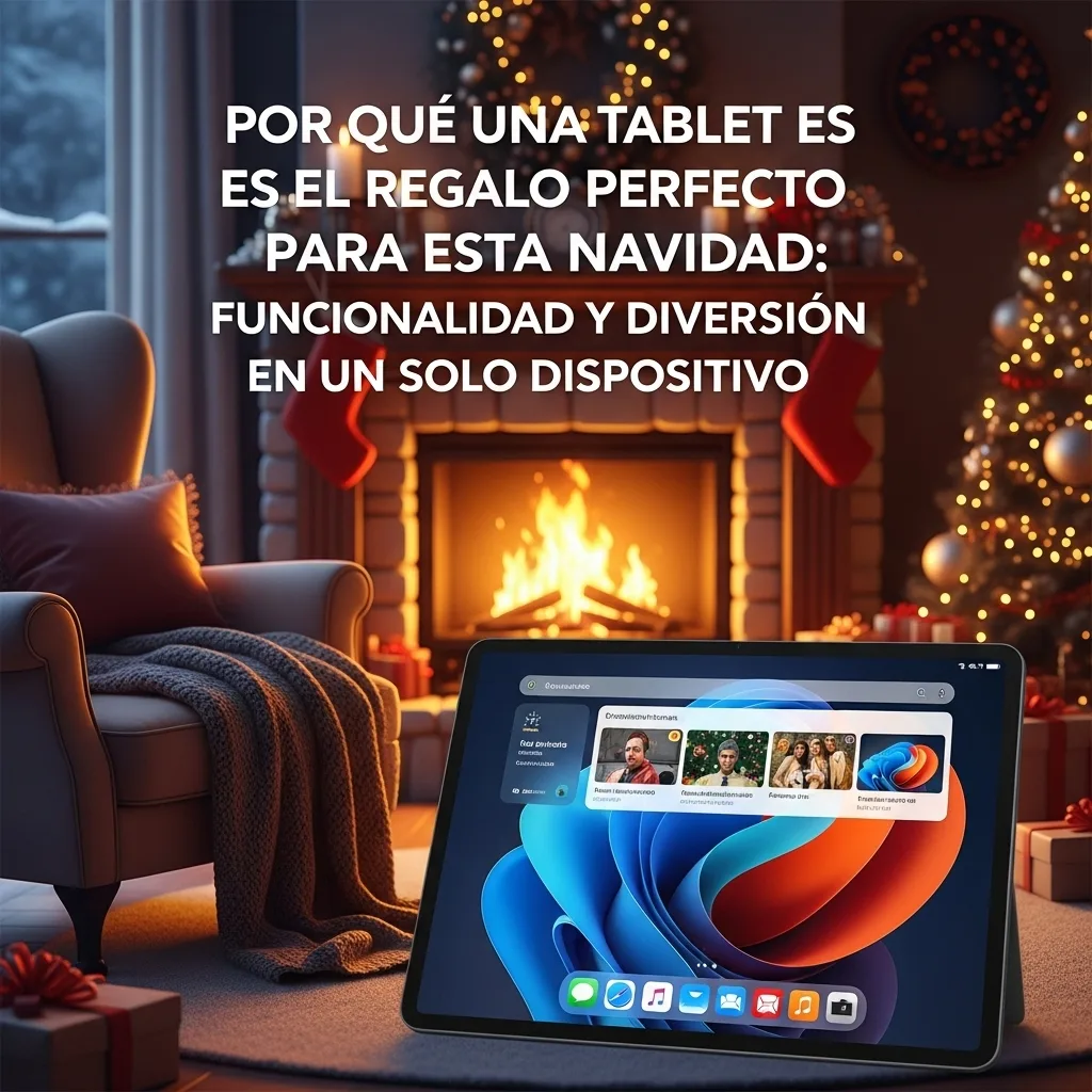 Por Qué una Tablet es el Regalo Perfecto para esta Navidad: Funcionalidad y Diversión en un Solo Dispositivo