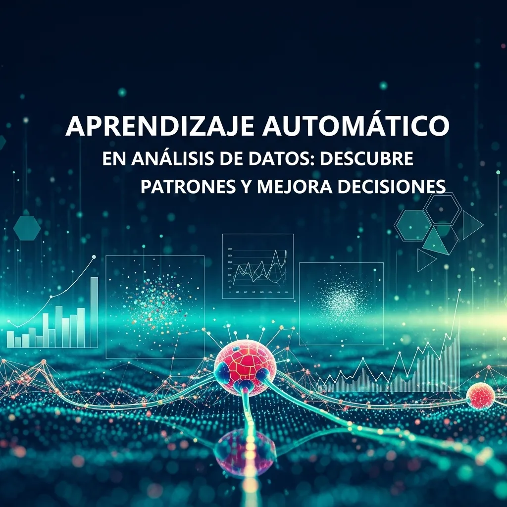 Aprendizaje Automático en Análisis de Datos: Descubre Patrones y Mejora Decisiones