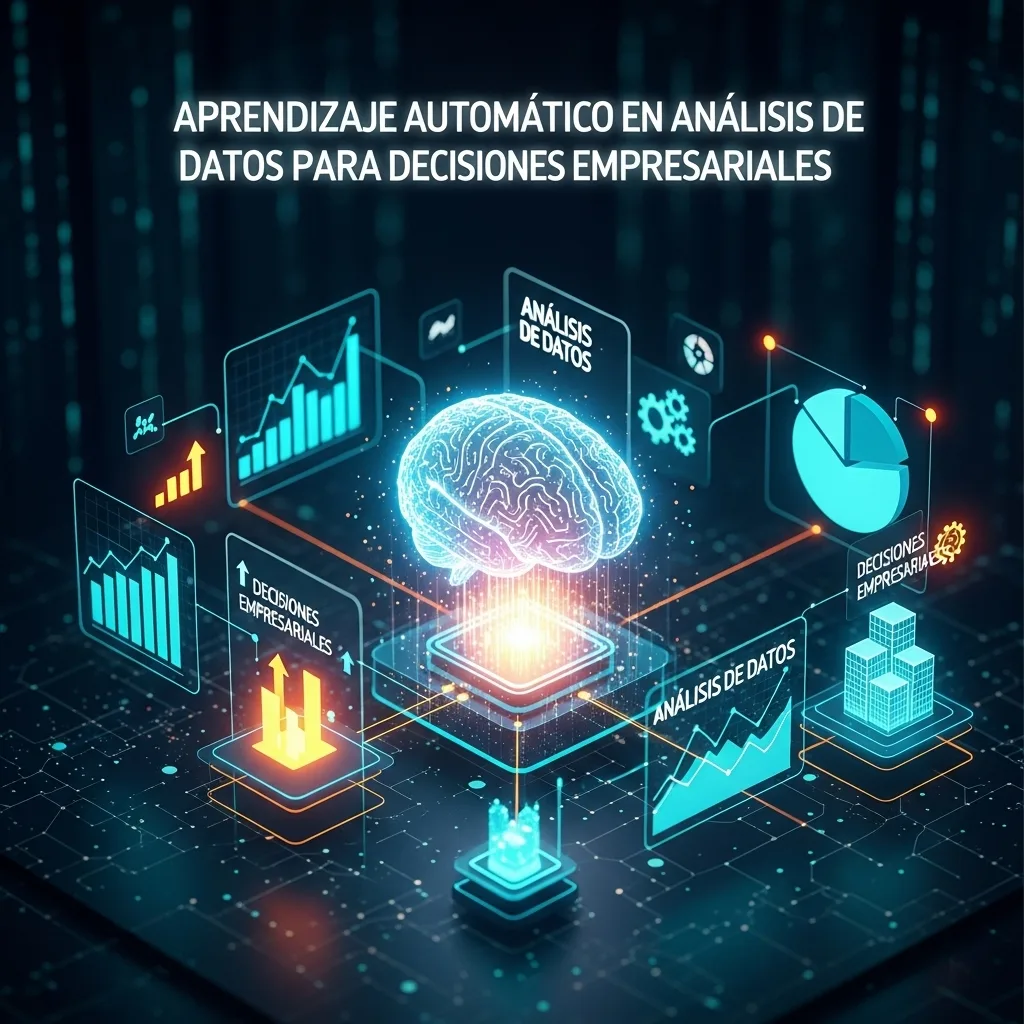 Aprendizaje Automático en Análisis de Datos para Decisiones Empresariales