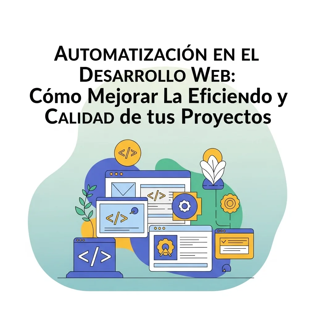 Automatización en el Desarrollo Web: Cómo Mejorar la Eficiencia y Calidad de tus Proyectos