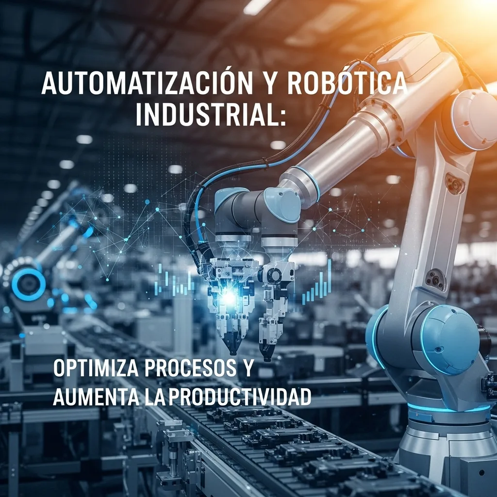 Automatización y Robótica Industrial: Optimiza Procesos y Aumenta la Productividad