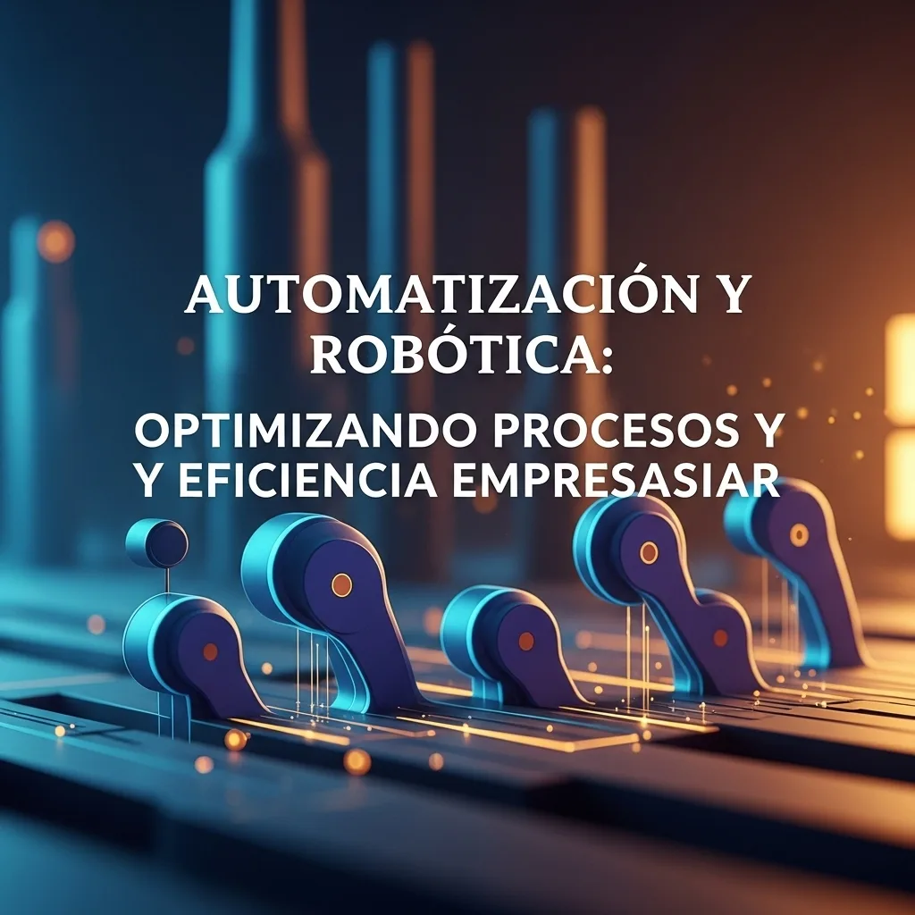 Automatización y Robótica: Optimizando Procesos y Eficiencia Empresarial