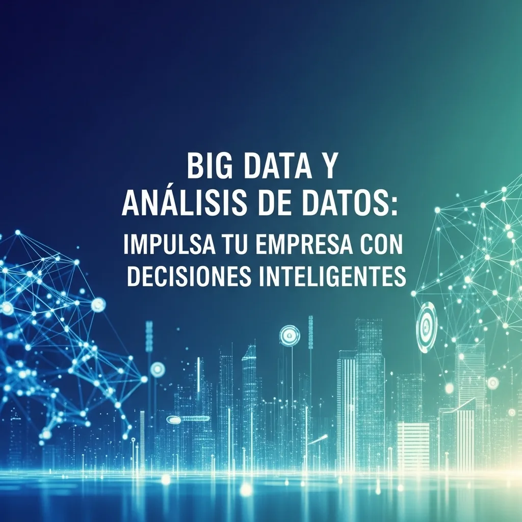 Big Data y Análisis de Datos: Impulsa tu Empresa con Decisiones Inteligentes