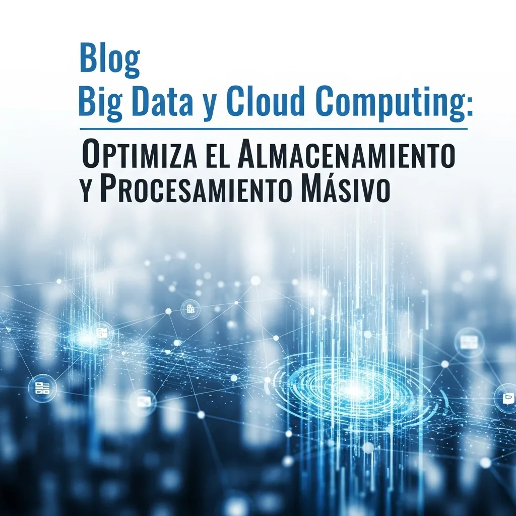 Big Data y Cloud Computing: Optimiza el Almacenamiento y Procesamiento Masivo