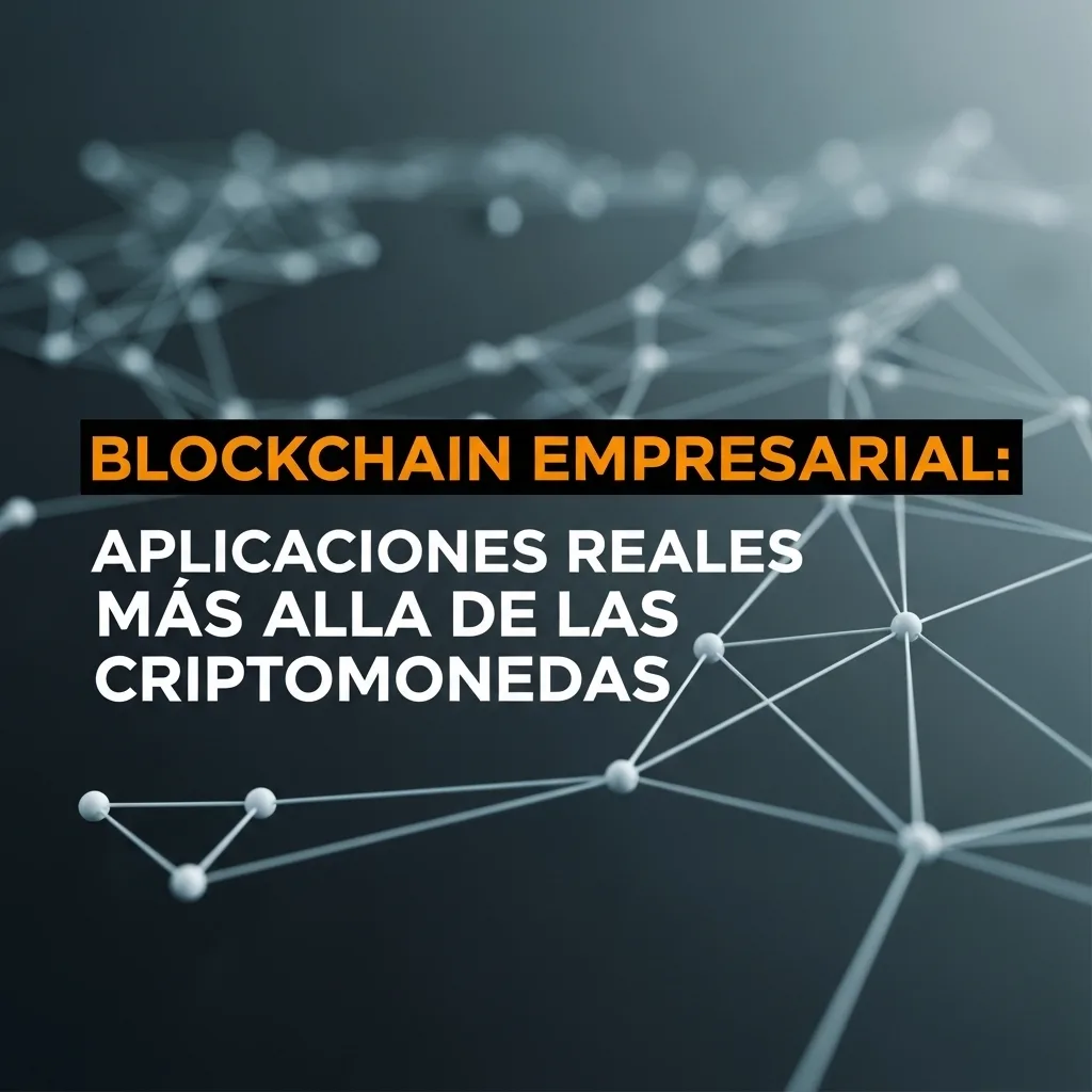 Blockchain Empresarial: Aplicaciones Reales Más Allá de las Criptomonedas