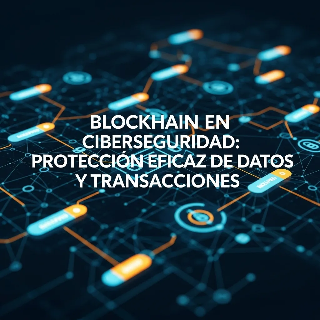 Blockchain en Ciberseguridad: Protección Eficaz de Datos y Transacciones