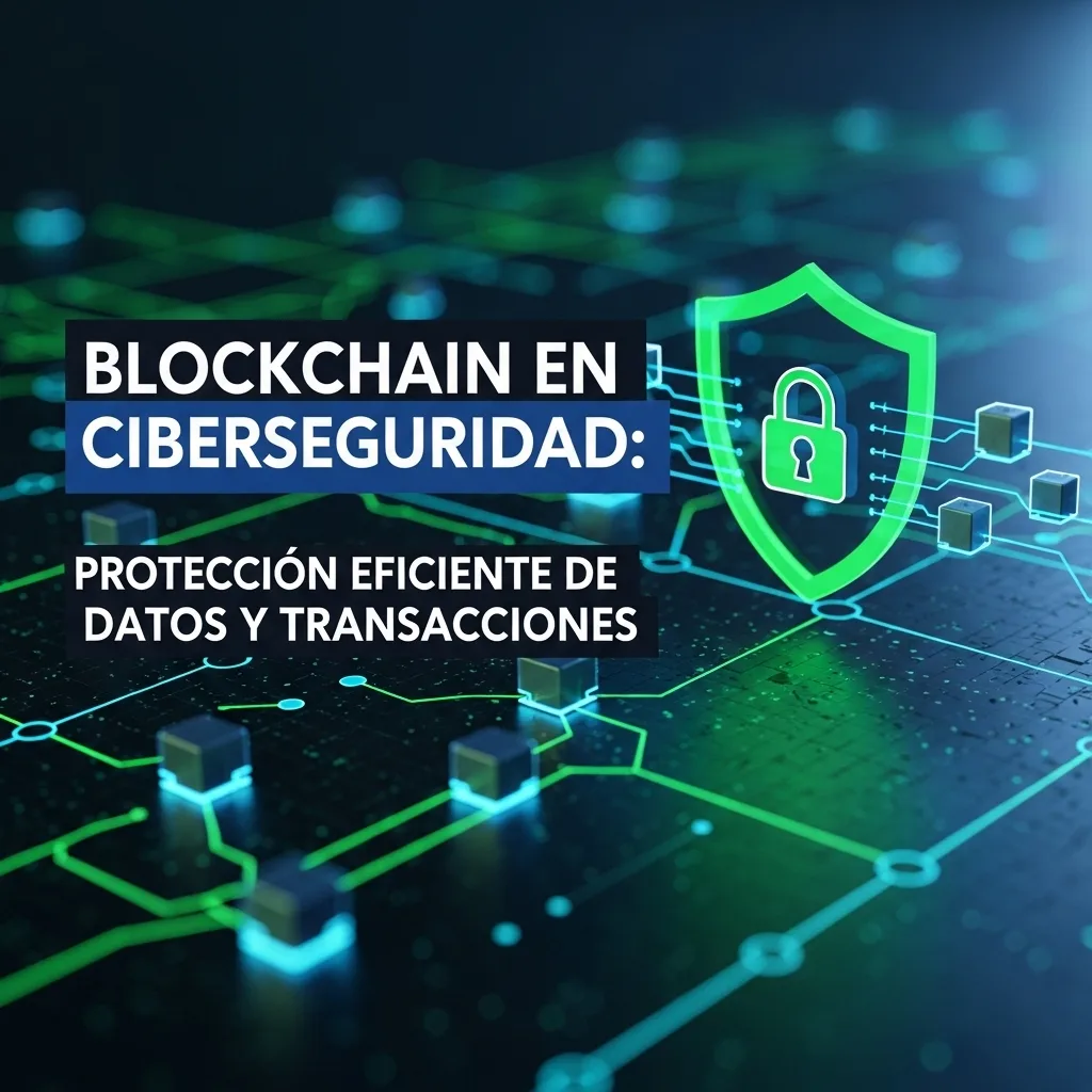Blockchain en Ciberseguridad: Protección Eficiente de Datos y Transacciones