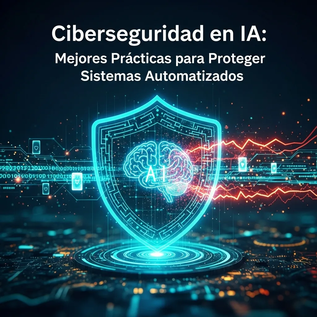 Ciberseguridad en IA: Mejores Prácticas para Proteger Sistemas Automatizados
