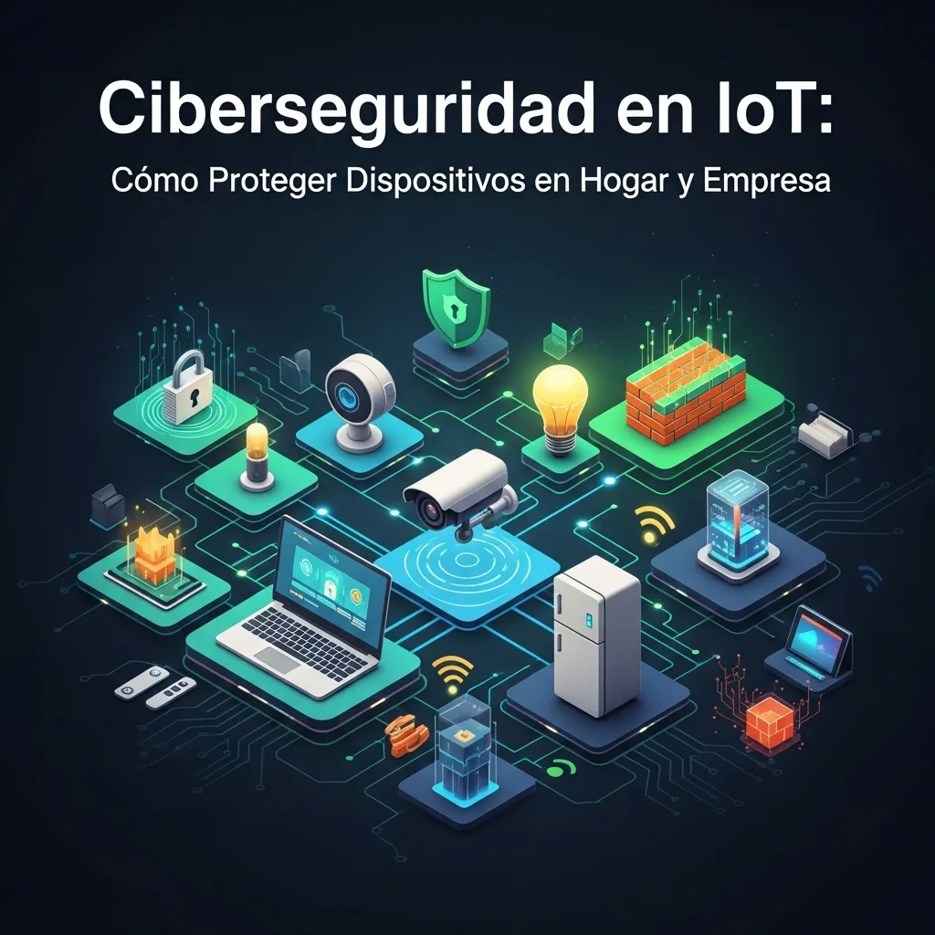 Ciberseguridad en IoT: Cómo Proteger Dispositivos en Hogar y Empresa