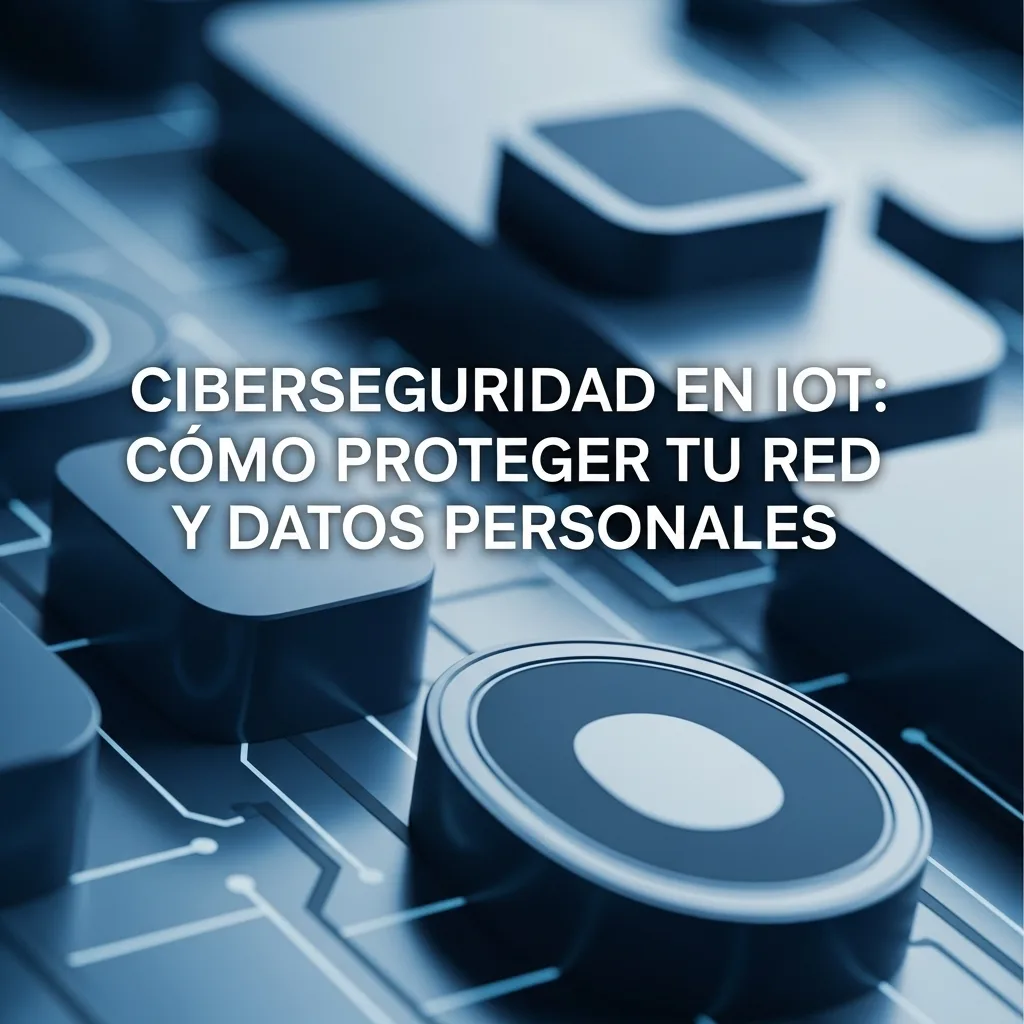 Ciberseguridad en IoT: Cómo Proteger tu Red y Datos Personales
