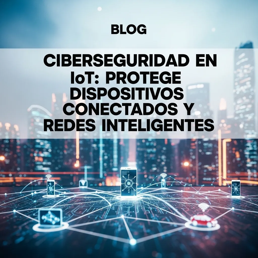 Ciberseguridad en IoT: Protege Dispositivos Conectados y Redes Inteligentes