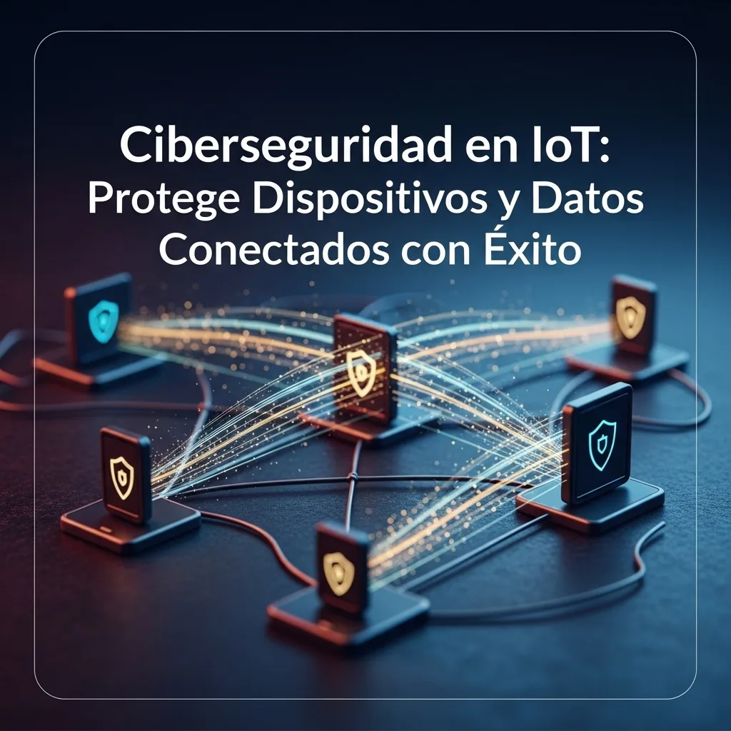 Ciberseguridad en IoT: Protege Dispositivos y Datos Conectados con Éxito