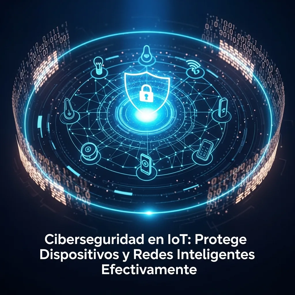 Ciberseguridad en IoT: Protege Dispositivos y Redes Inteligentes Efectivamente
