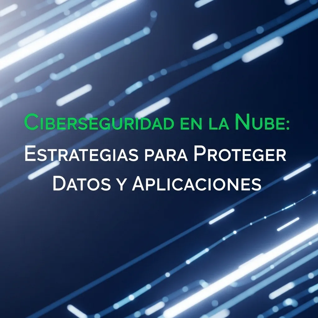 Ciberseguridad en la Nube: Estrategias para Proteger Datos y Aplicaciones