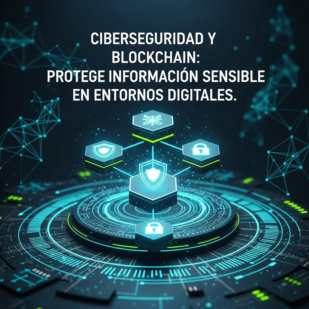 Ciberseguridad y Blockchain: Protege Información Sensible en Entornos Digitales