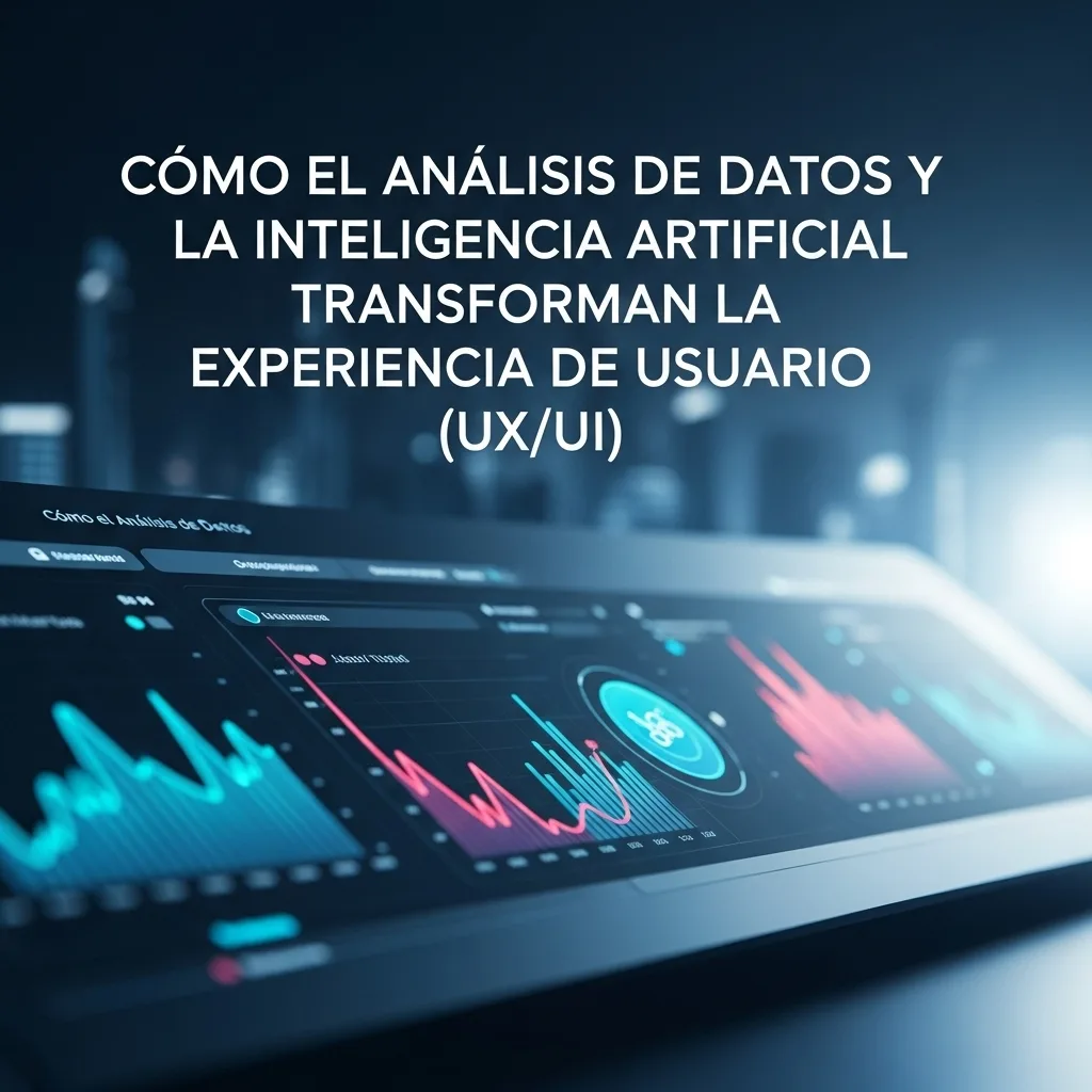 Cómo el Análisis de Datos y la Inteligencia Artificial Transforman la Experiencia de Usuario (UX/UI)