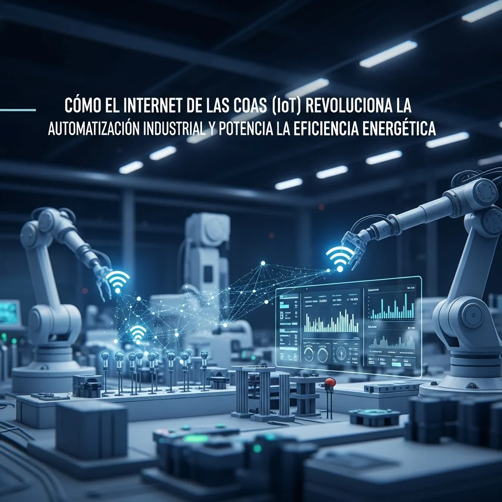 Cómo el Internet de las Cosas (IoT) Revoluciona la Automatización Industrial y Potencia la Eficiencia Energética