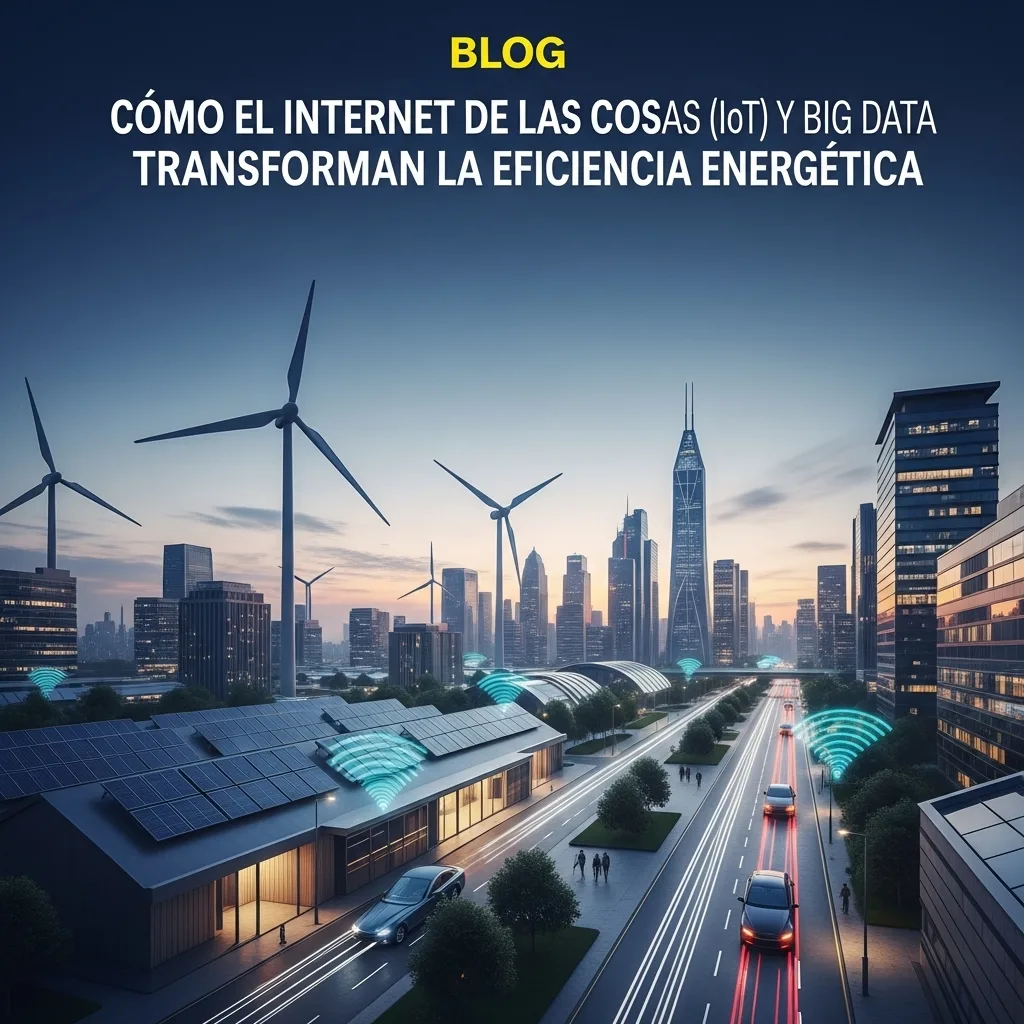 Cómo el Internet de las Cosas (IoT) y Big Data Transforman la Eficiencia Energética