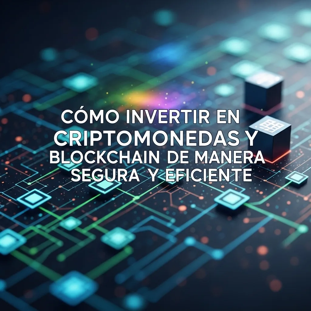 Cómo Invertir en Criptomonedas y Blockchain de Manera Segura y Eficiente
