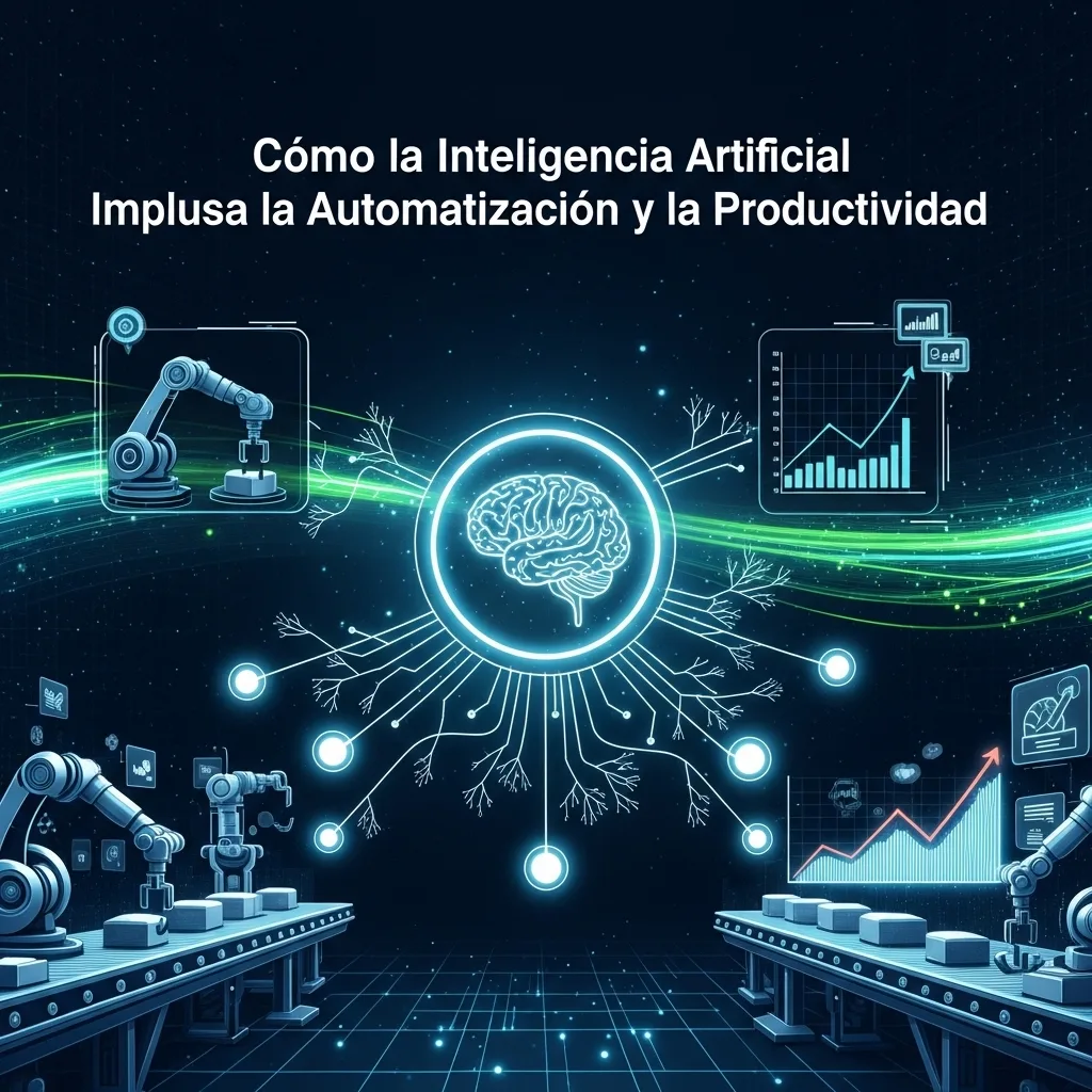 Cómo la Inteligencia Artificial Impulsa la Automatización y la Productividad