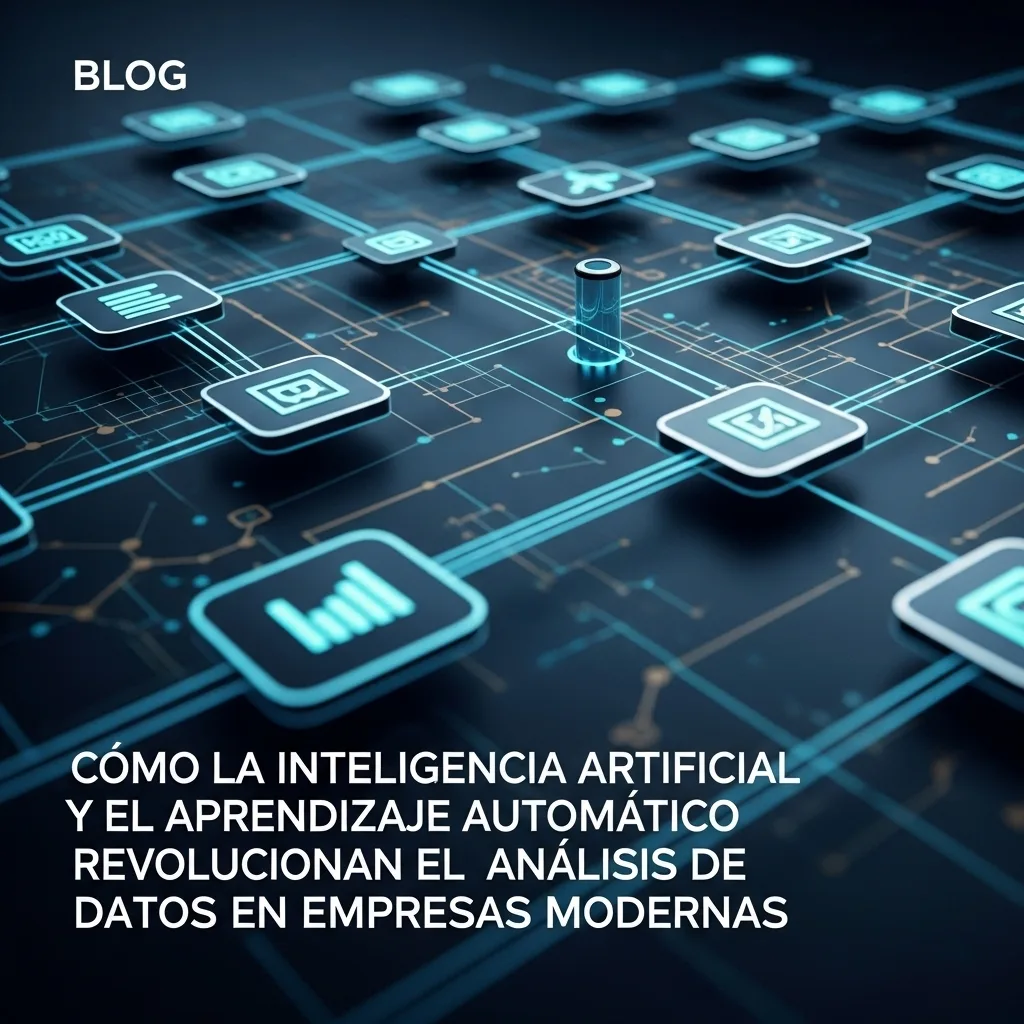 Cómo la Inteligencia Artificial y el Aprendizaje Automático Revolucionan el Análisis de Datos en Empresas Modernas