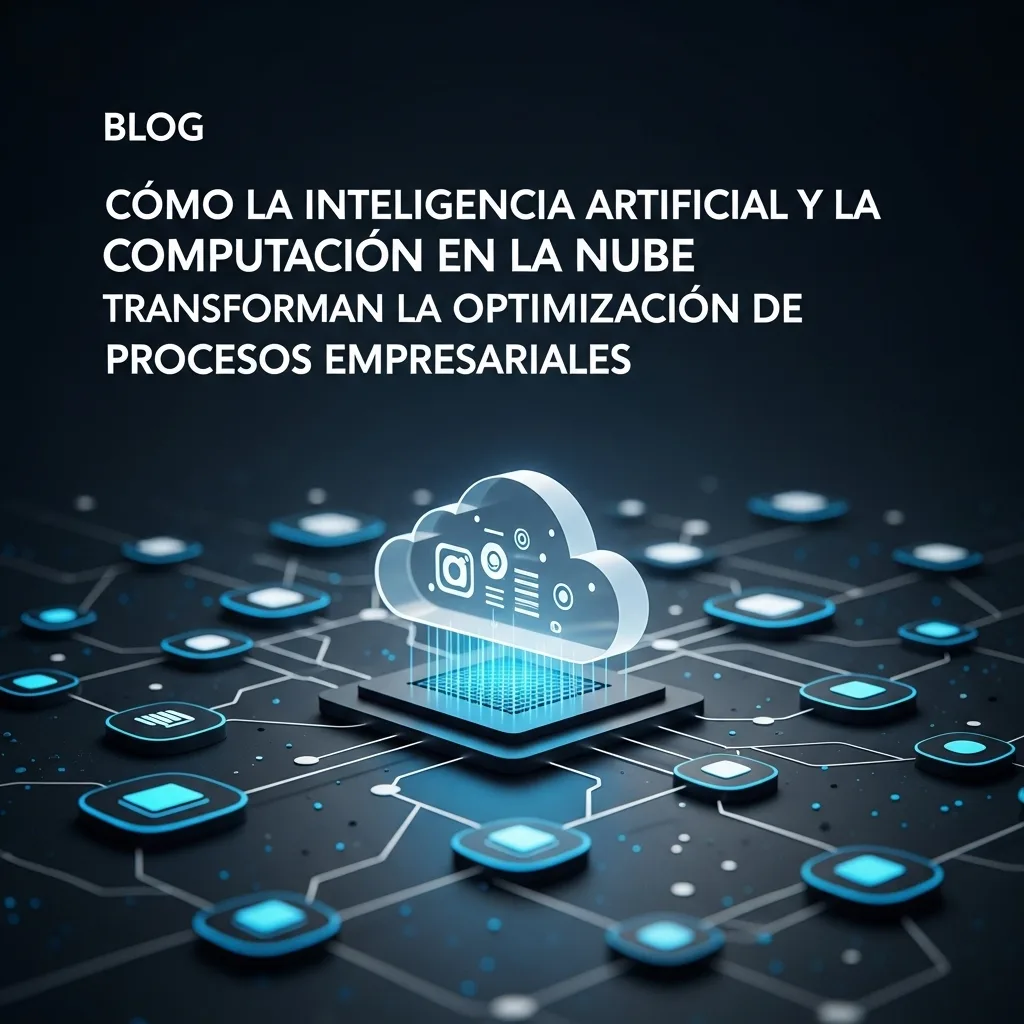 Cómo la Inteligencia Artificial y la Computación en la Nube Transforman la Optimización de Procesos Empresariales
