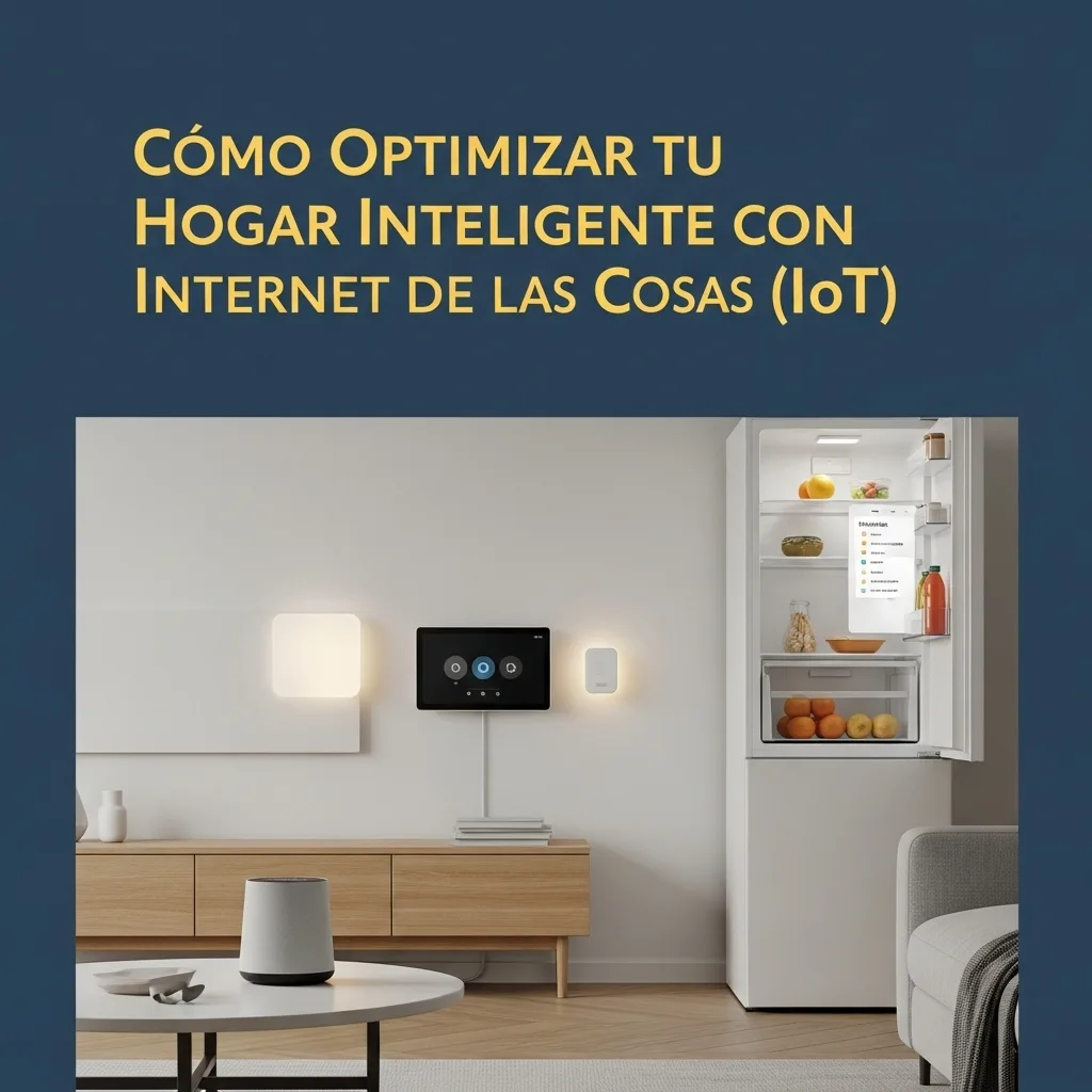 Cómo Optimizar tu Hogar Inteligente con Internet de las Cosas (IoT)