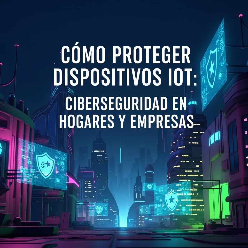 Cómo Proteger Dispositivos IoT: Ciberseguridad en Hogares y Empresas