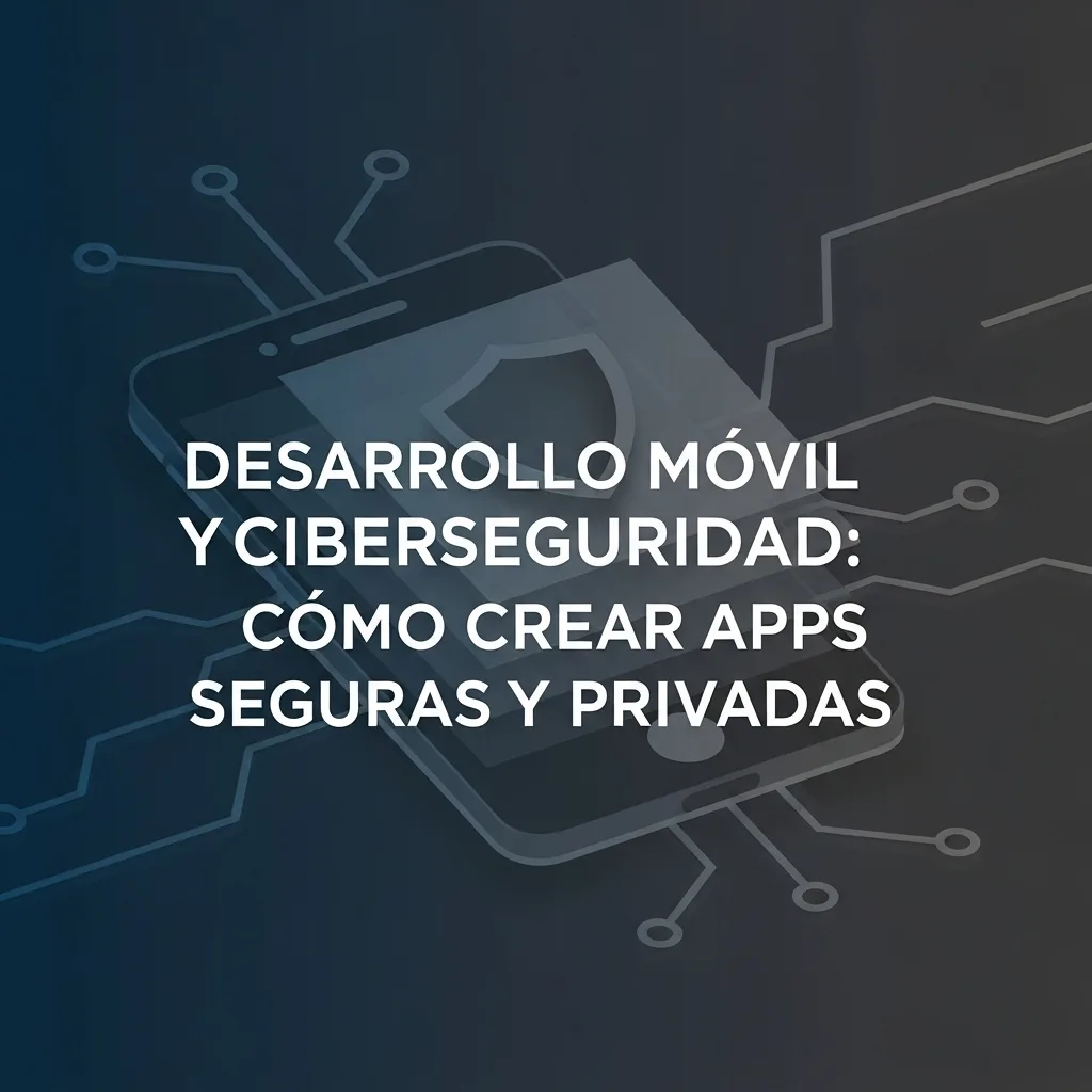 Desarrollo Móvil y Ciberseguridad: Cómo Crear Apps Seguras y Privadas