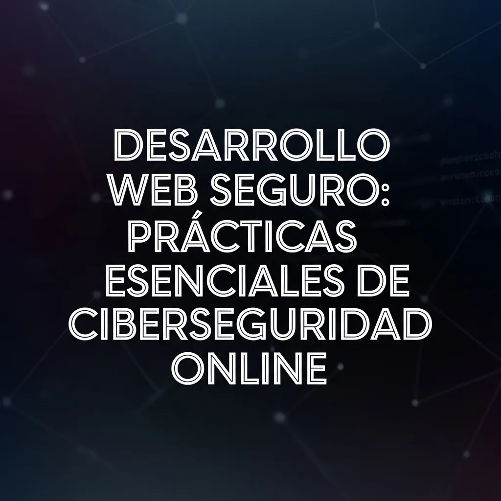 Desarrollo Web Seguro: Prácticas Esenciales de Ciberseguridad Online