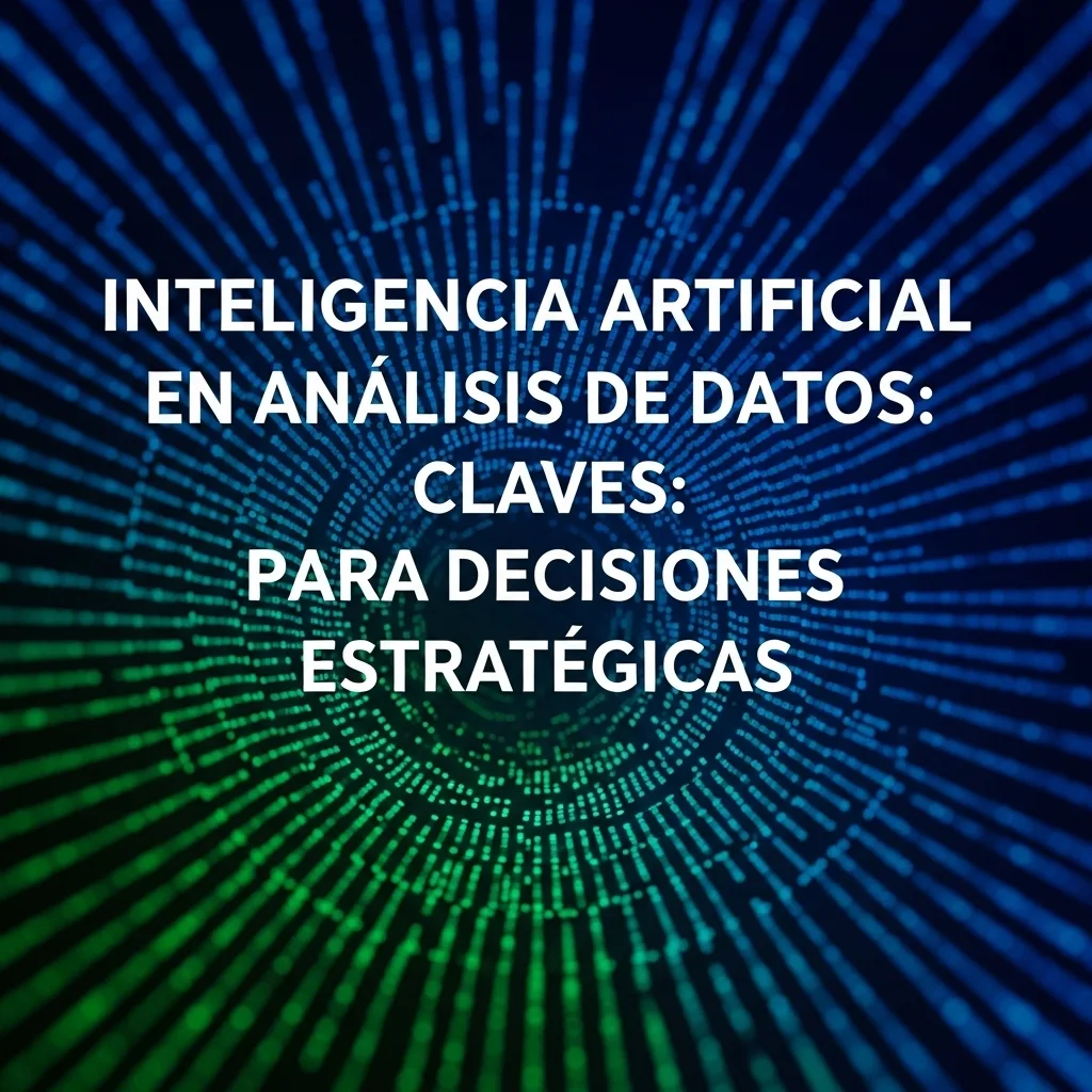 Inteligencia Artificial en Análisis de Datos: Claves para Decisiones Estratégicas