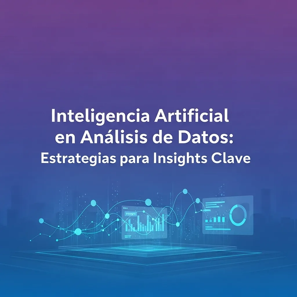 Inteligencia Artificial en Análisis de Datos: Estrategias para Insights Clave