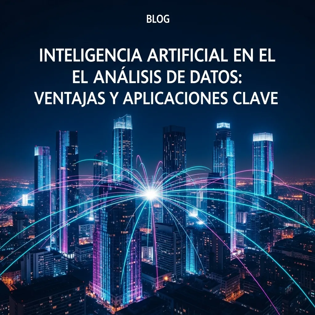 Inteligencia Artificial en el Análisis de Datos: Ventajas y Aplicaciones Clave
