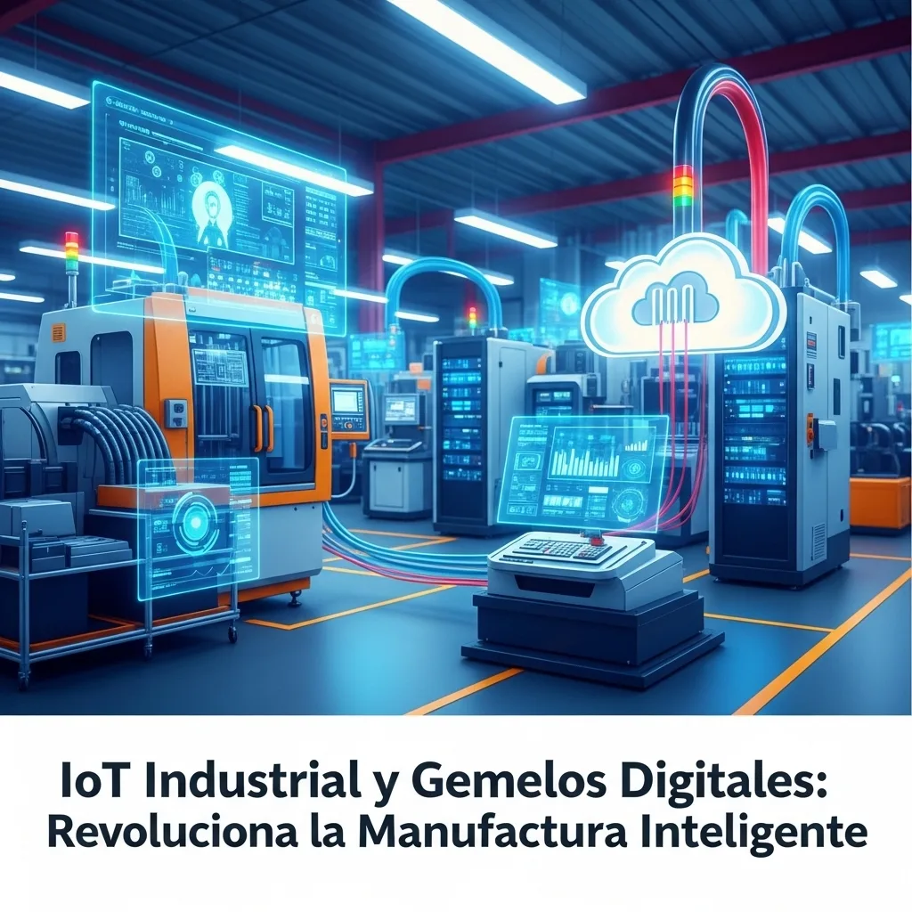 IoT Industrial y Gemelos Digitales: Revoluciona la Manufactura Inteligente