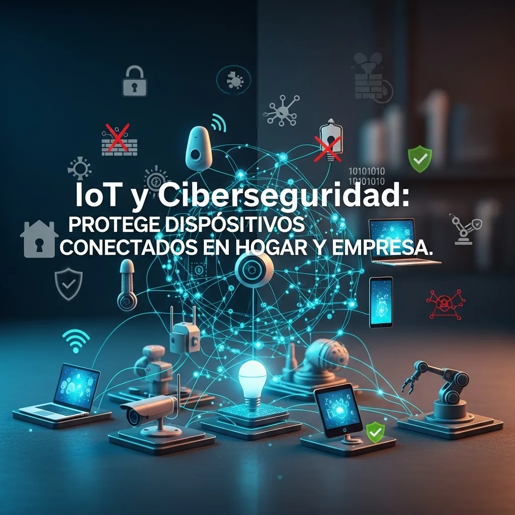 IoT y Ciberseguridad: Protege Dispositivos Conectados en Hogar y Empresa
