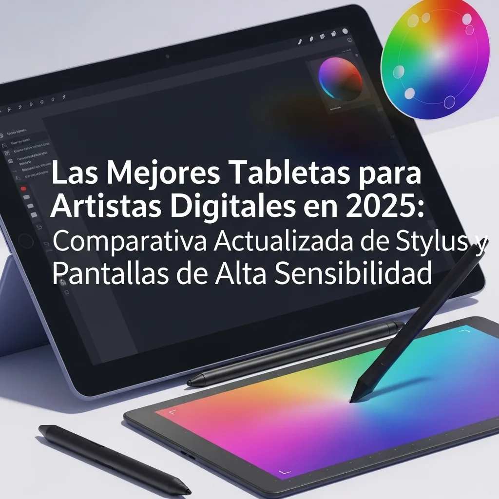 Las Mejores Tabletas para Artistas Digitales en 2025: Comparativa Actualizada de Stylus y Pantallas de Alta Sensibilidad