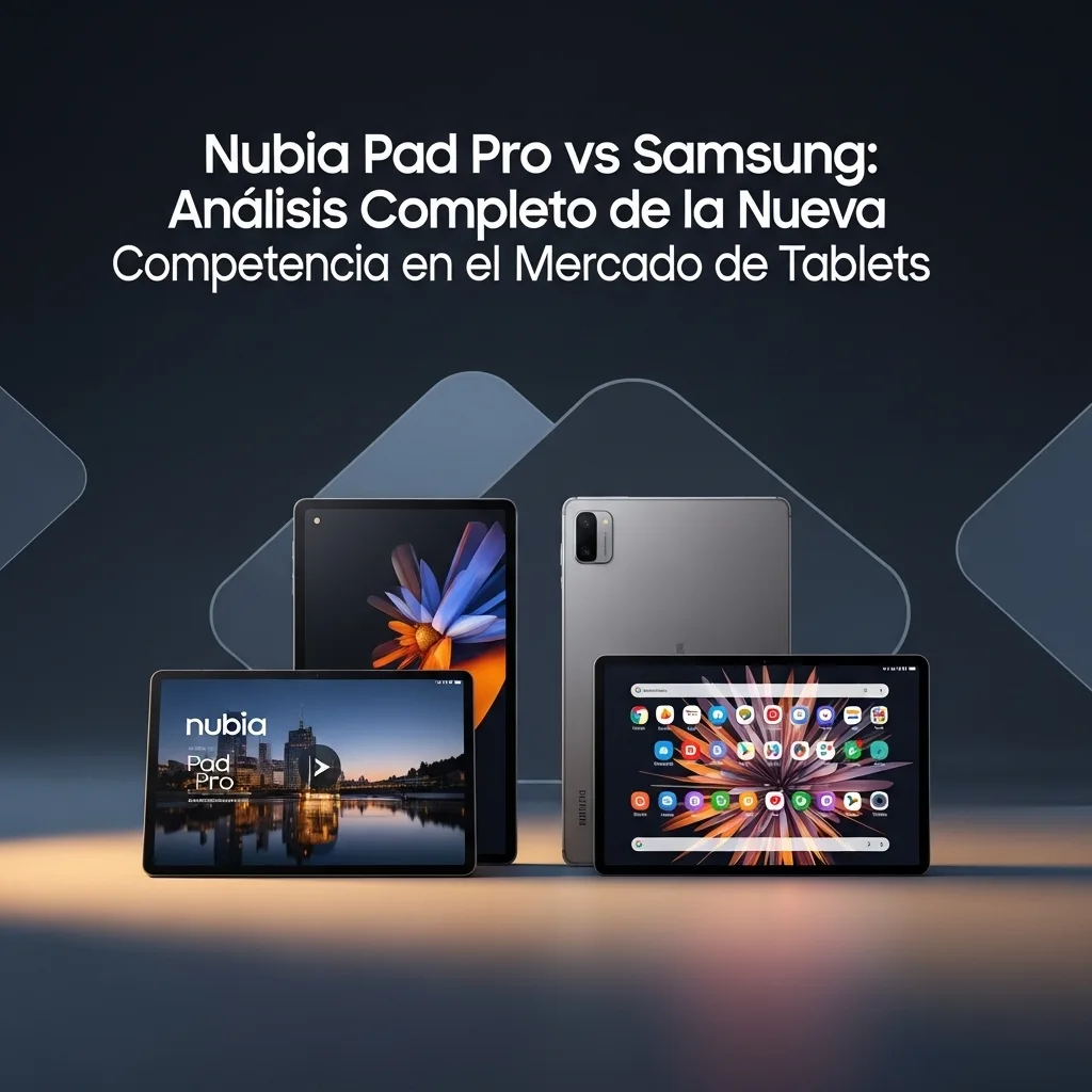 Nubia Pad Pro vs Samsung: Análisis Completo de la Nueva Competencia en el Mercado de Tablets