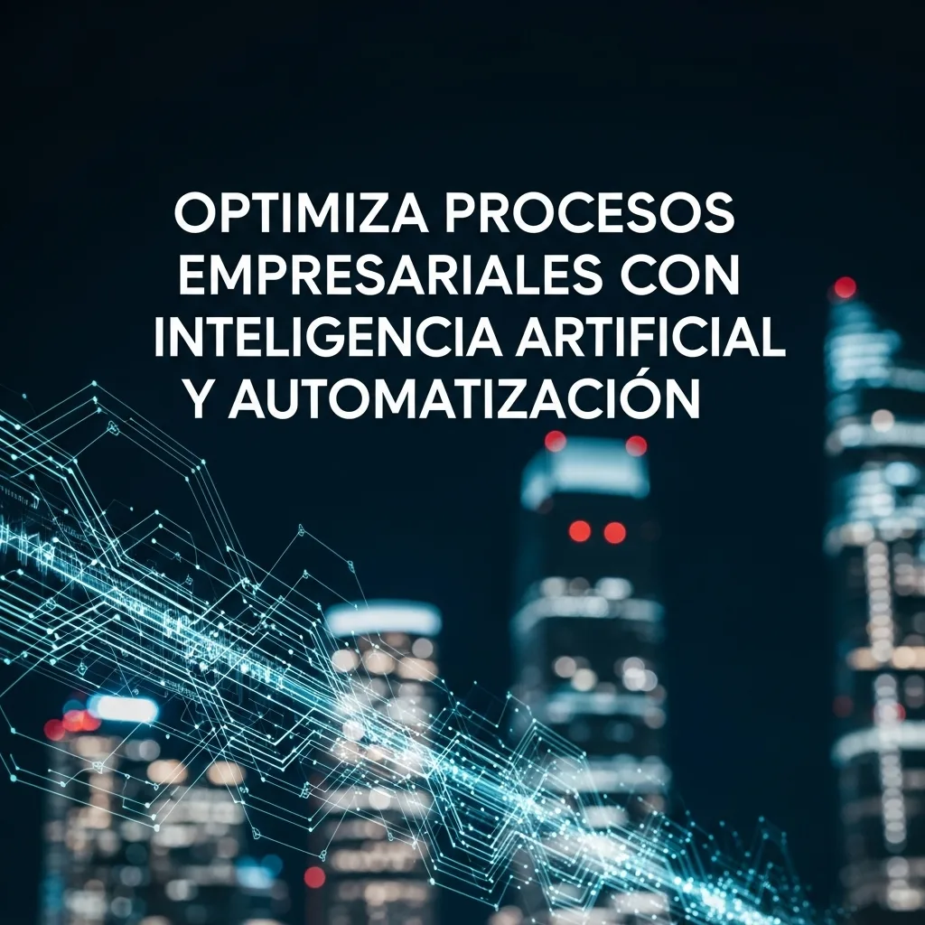 Optimiza Procesos Empresariales con Inteligencia Artificial y Automatización
