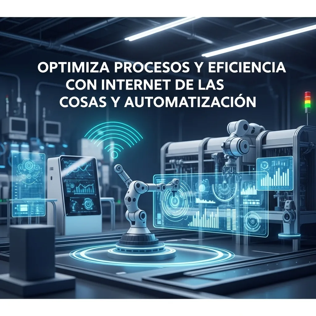 Optimiza Procesos y Eficiencia con Internet de las Cosas y Automatización