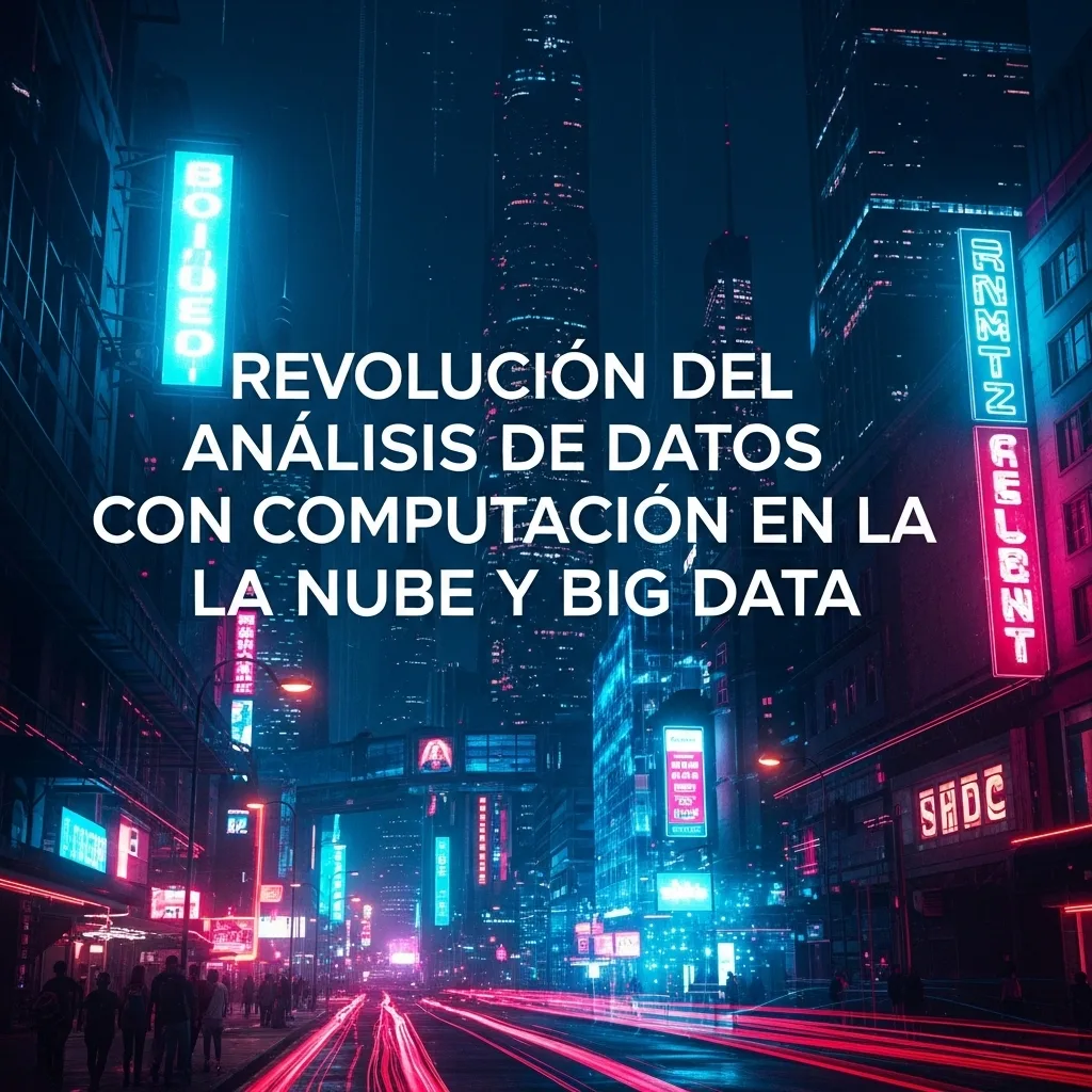 Revolución del análisis de datos con computación en la nube y Big Data