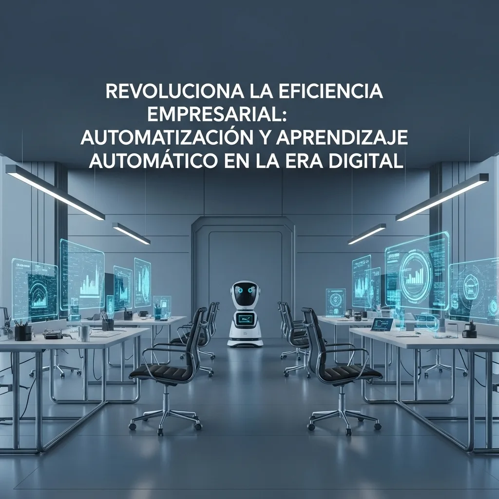 Revoluciona la Eficiencia Empresarial: Automatización y Aprendizaje Automático en la Era Digital
