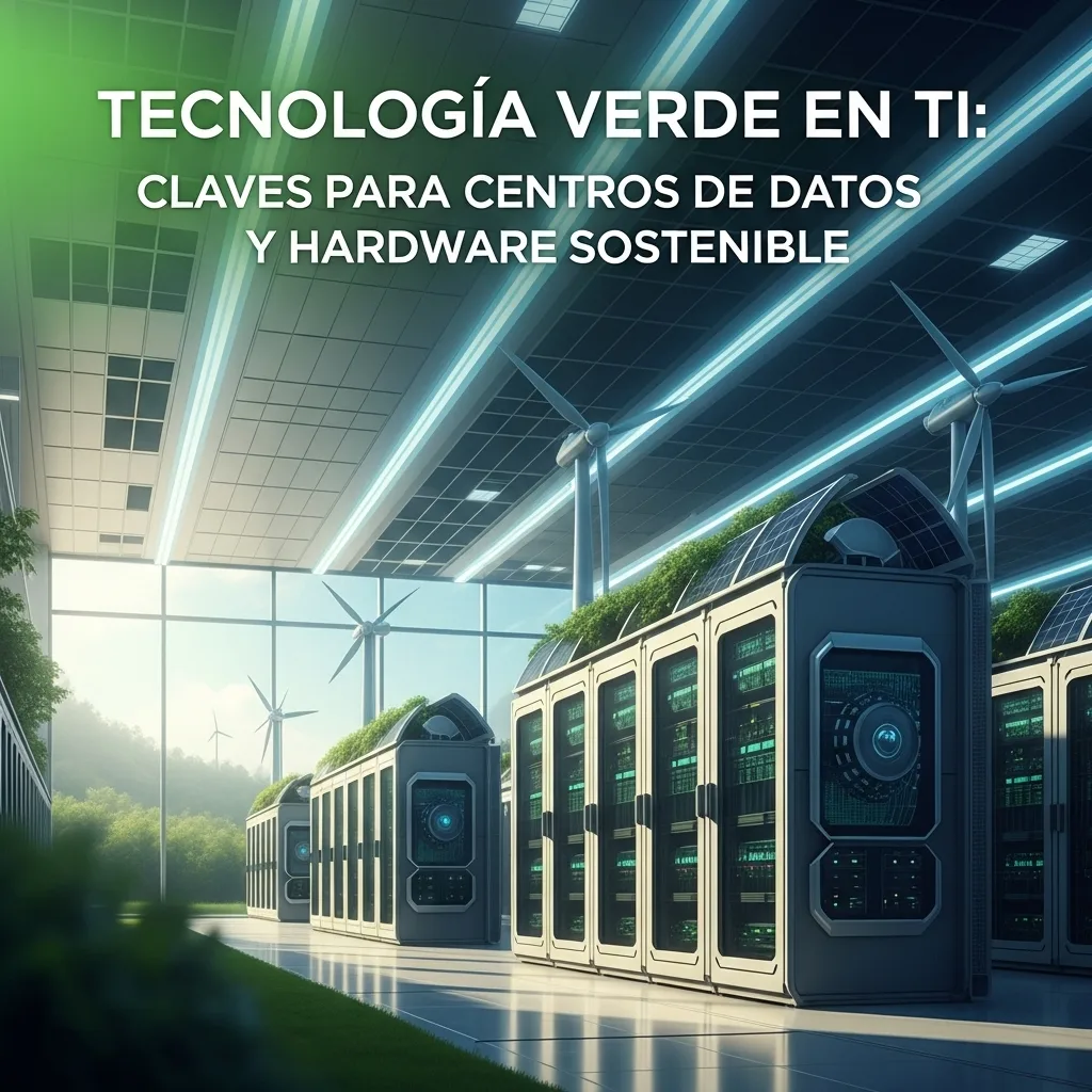 Tecnología Verde en TI: Claves para Centros de Datos y Hardware Sostenible