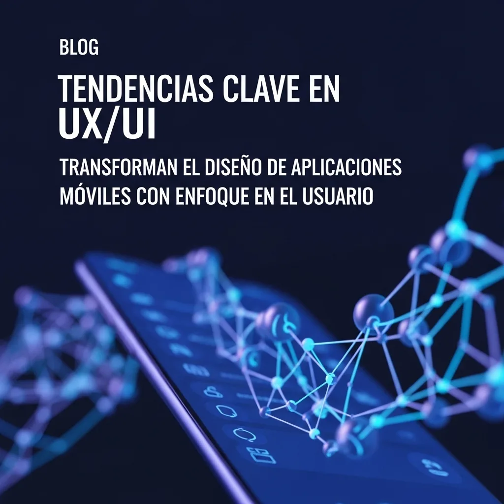 Tendencias Clave en UX/UI que Transforman el Diseño de Aplicaciones Móviles con Enfoque en el Usuario