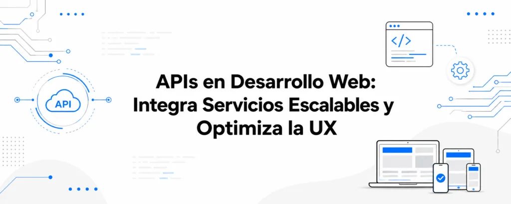 APIs en Desarrollo Web: Integra Servicios Escalables y Optimiza la UX