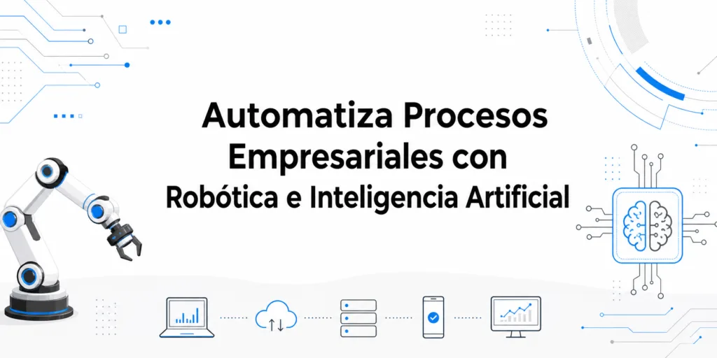 Automatiza Procesos Empresariales con Robótica e Inteligencia Artificial