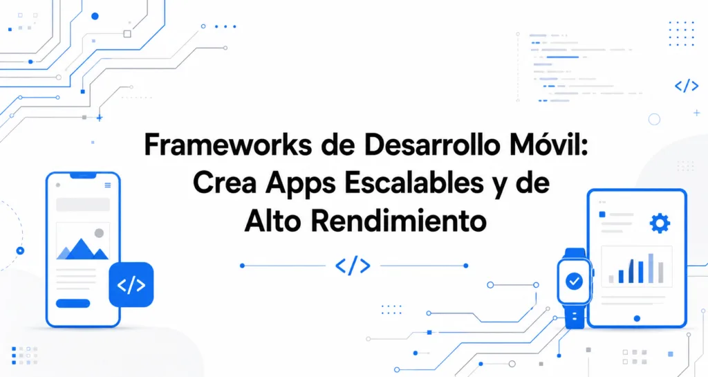 Frameworks de Desarrollo Móvil: Crea Apps Escalables y de Alto Rendimiento