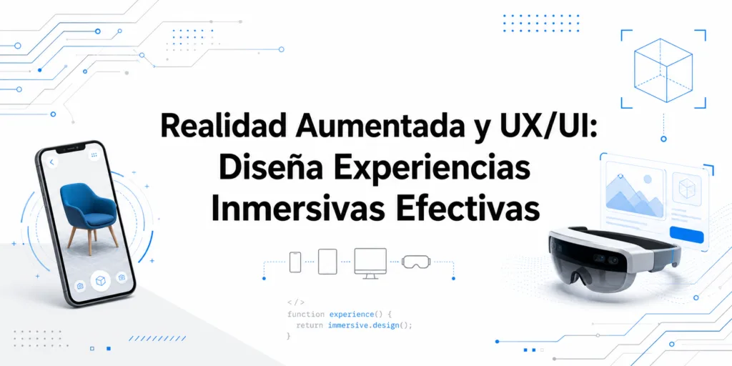 Realidad Aumentada y UX/UI: Diseña Experiencias Inmersivas Efectivas
