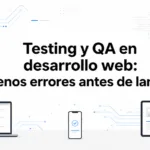 Testing y QA en desarrollo web: menos errores antes de lanzar